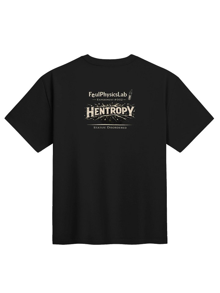 Experiment #002 — Hentropy Tee product image (2)