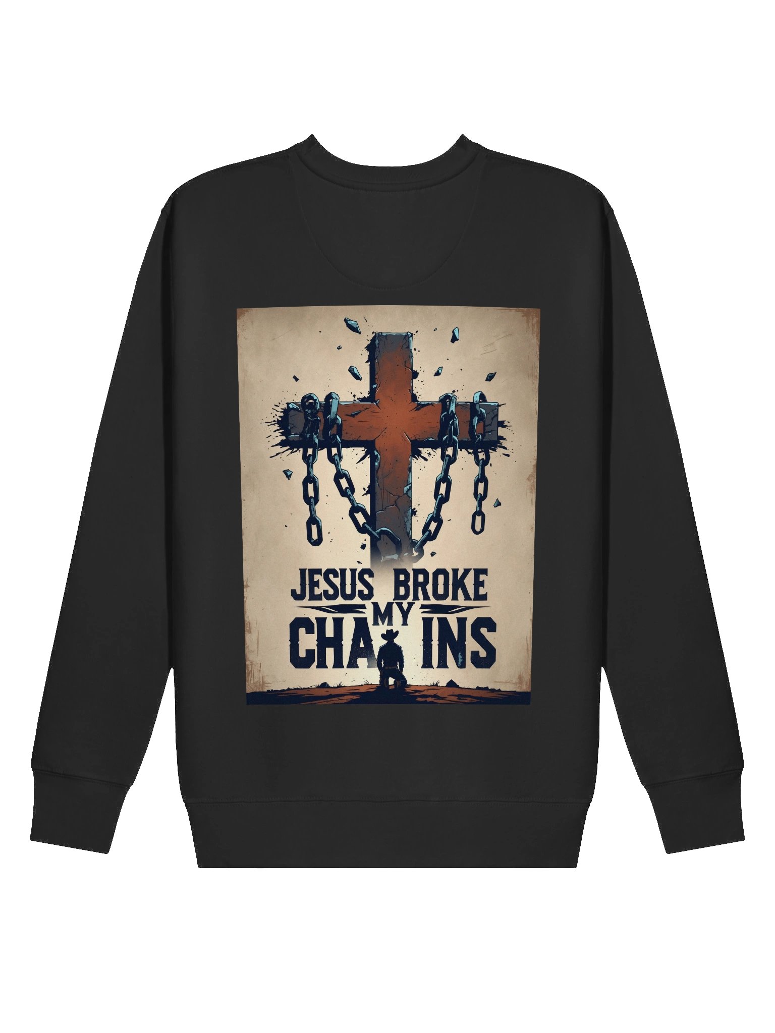 Jesus Broke My Chains Sweatshirt product image (5)