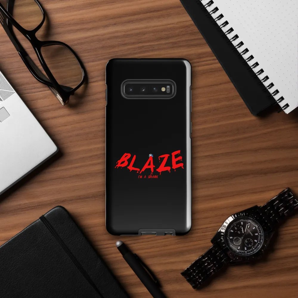 Blaze I am a shark Samsung case product image (57)