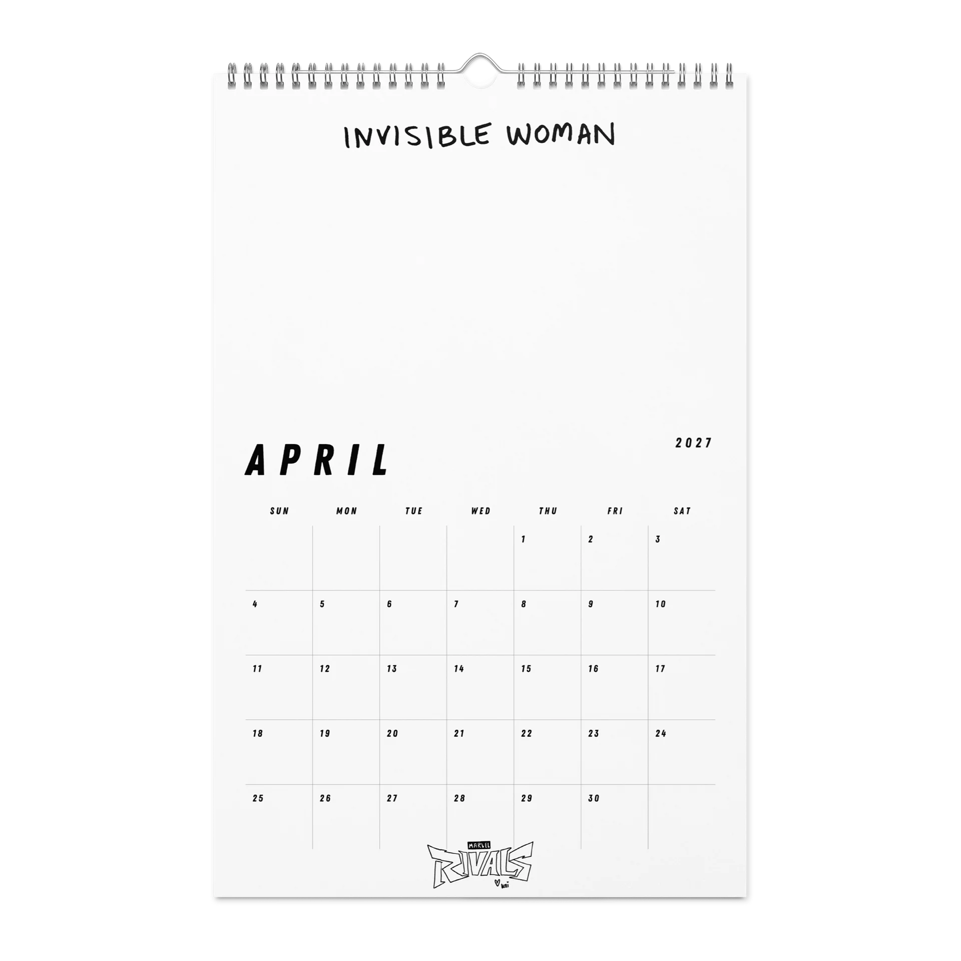 2026-2027 Mervel Revels Wall Calendar product image (7)