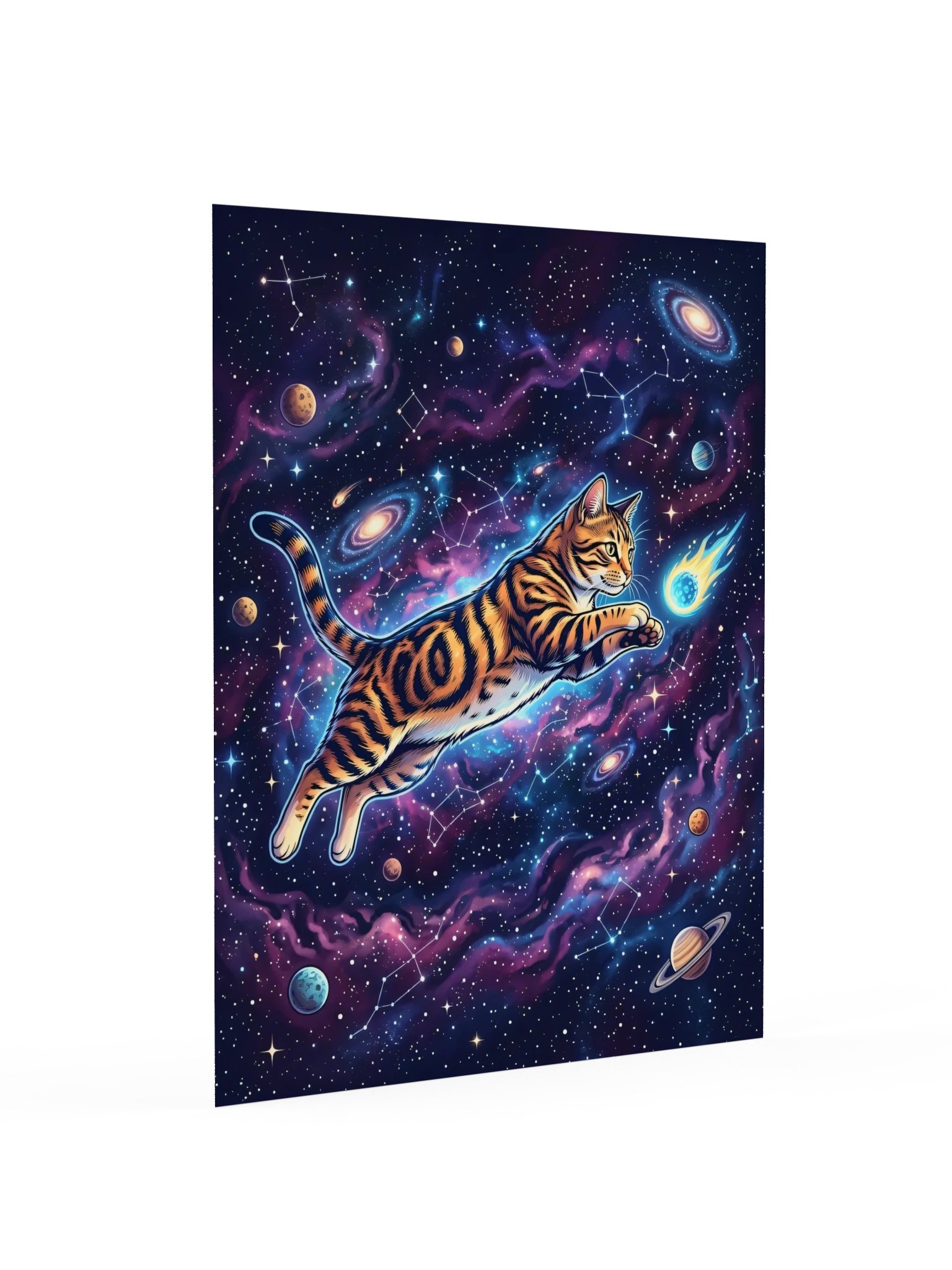 Comet Chaser Tabby Poster product image (16)