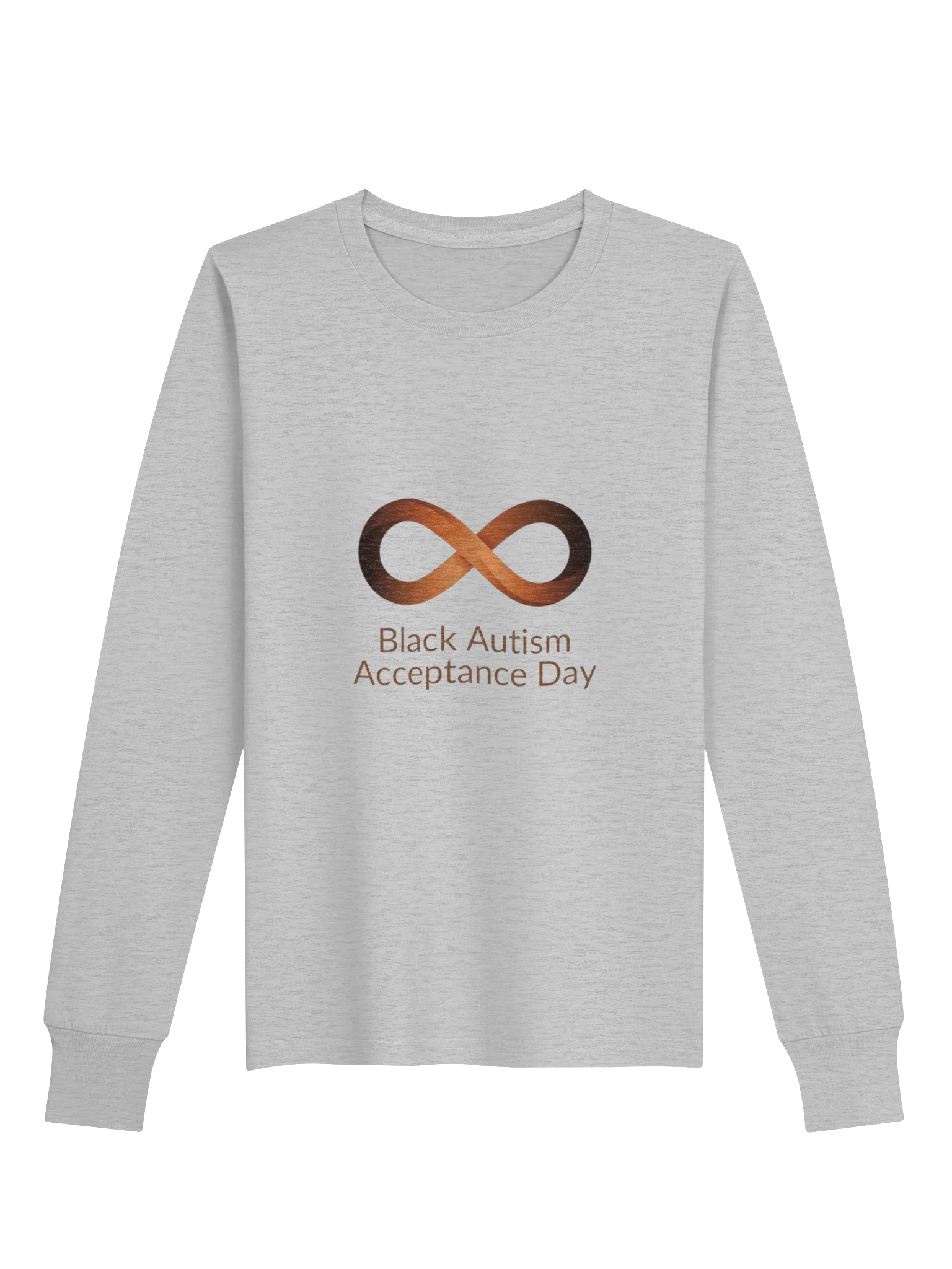 Black Autism Acceptance Day Youth Logo Long Sleeve T-Shirt product image (2)