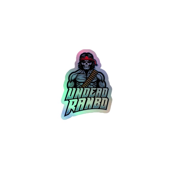 undead rambo stickers product image (1)