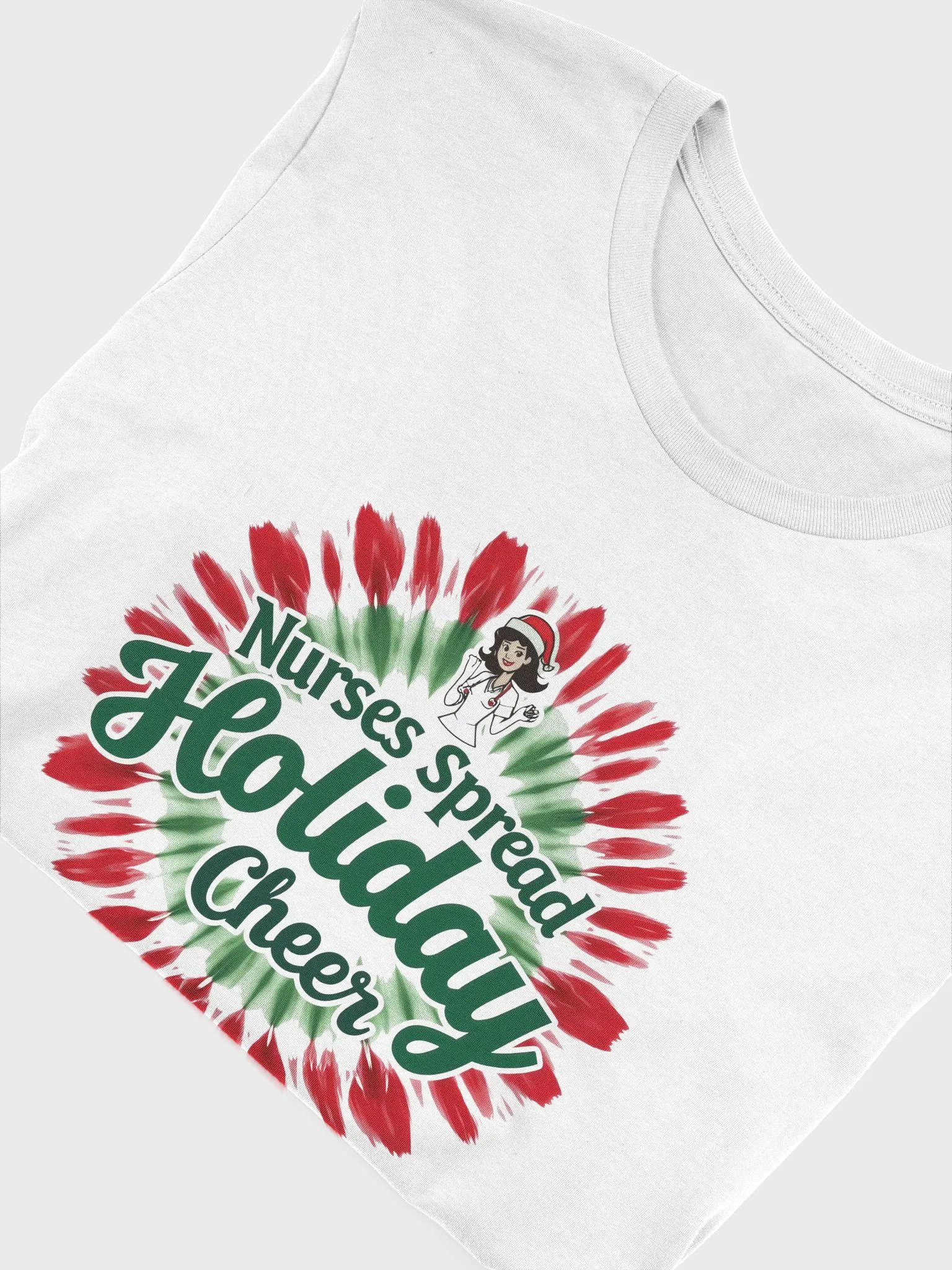 Holiday Cheer Nurses Wreath Tee product image (42)