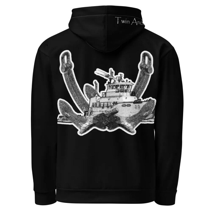 2 Anchor Titan Tug (Black)– Performance Marine Wear | Twin Anchor Apparel North Current Line product image (1)