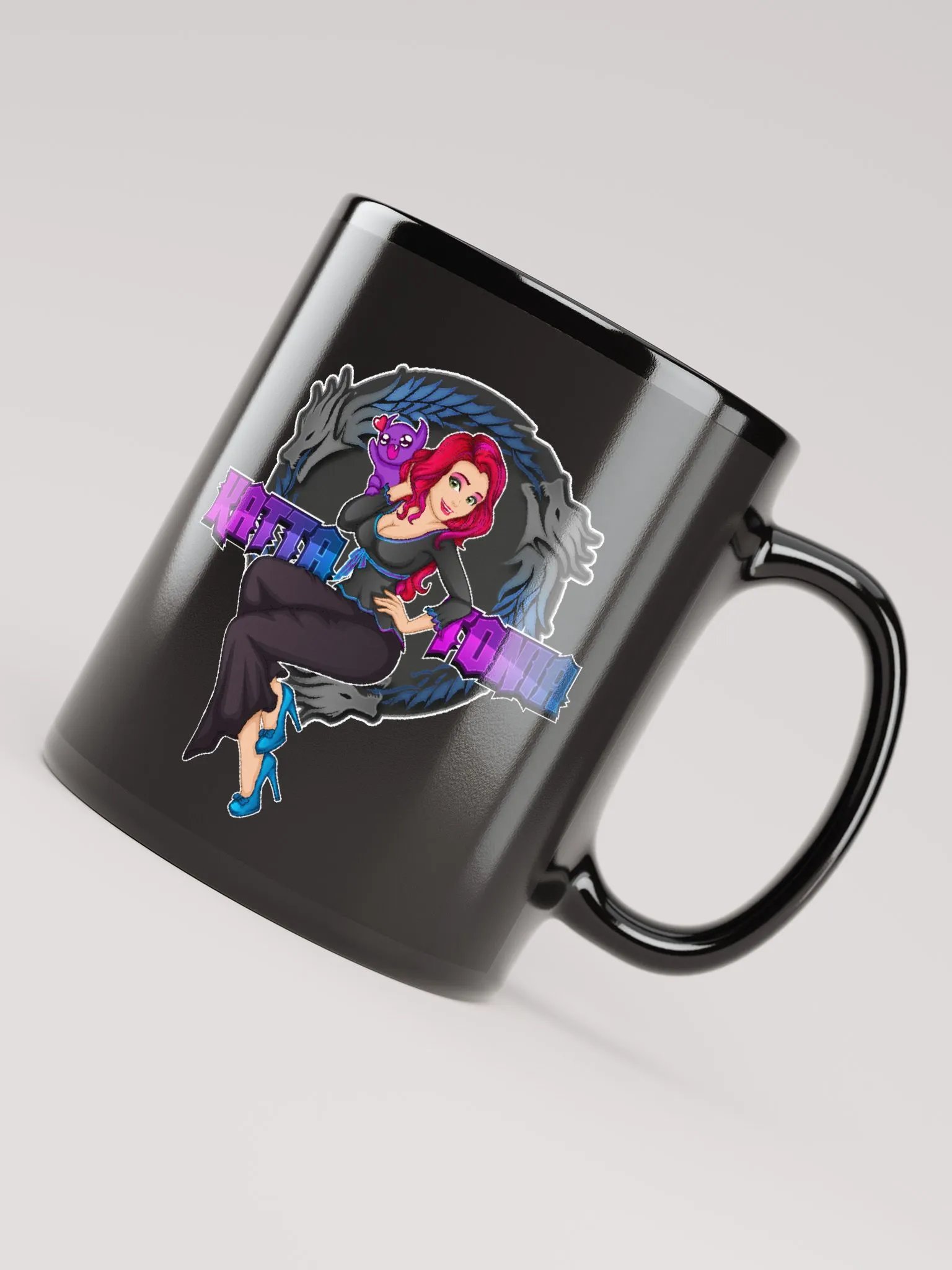 Black Mug Kattatonia Logo 2 product image (8)