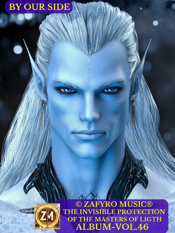 ÁLBUM - VOL. 46 (MUSIC) - BY OUR SIDE. THE INVISIBLE PROTECTION OF THE MASTERS OF LIGTH - © ZAFYRO MUSIC® product image (1)