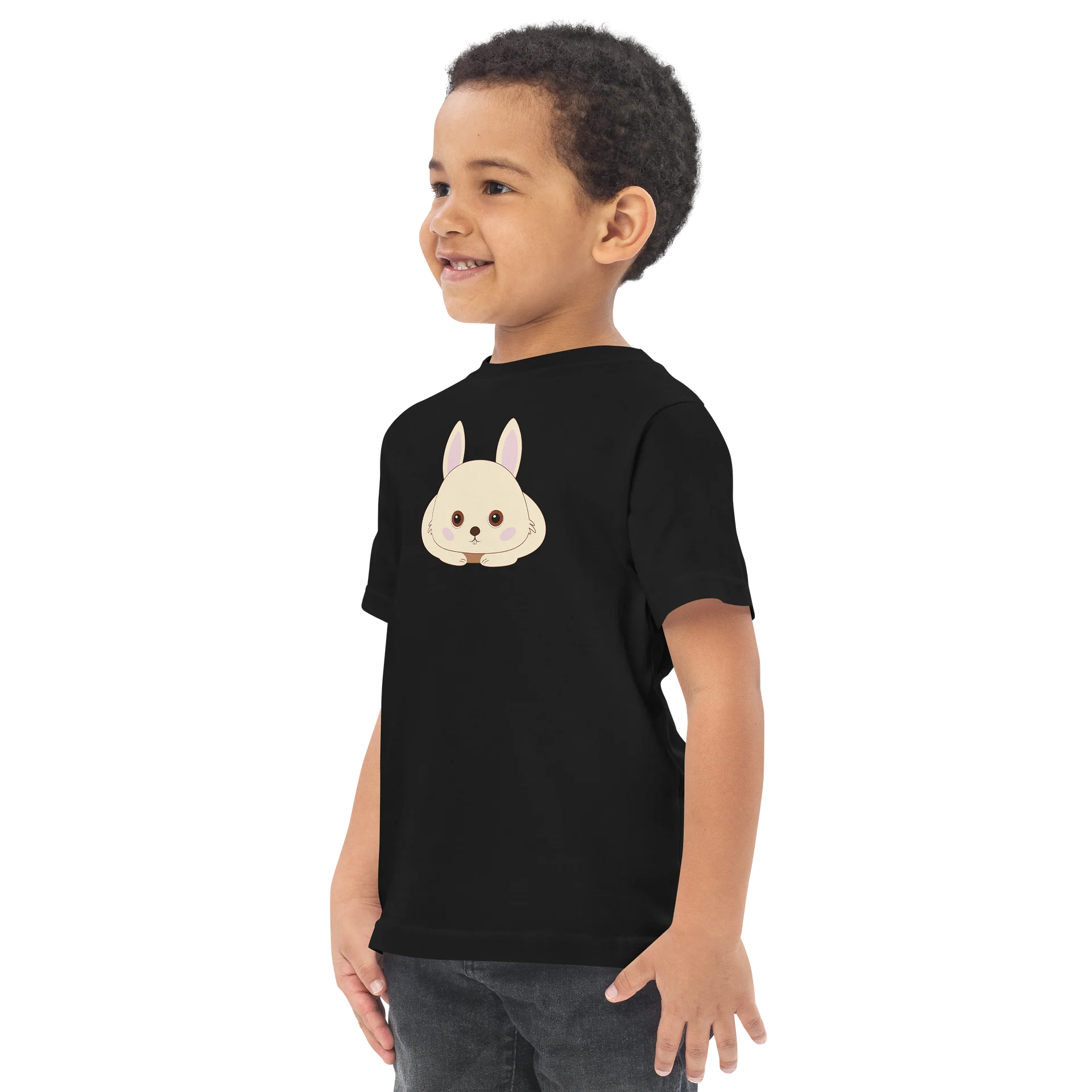 Woodland Animal Friends Bunny Toddler Jersey T-Shirt product image (3)