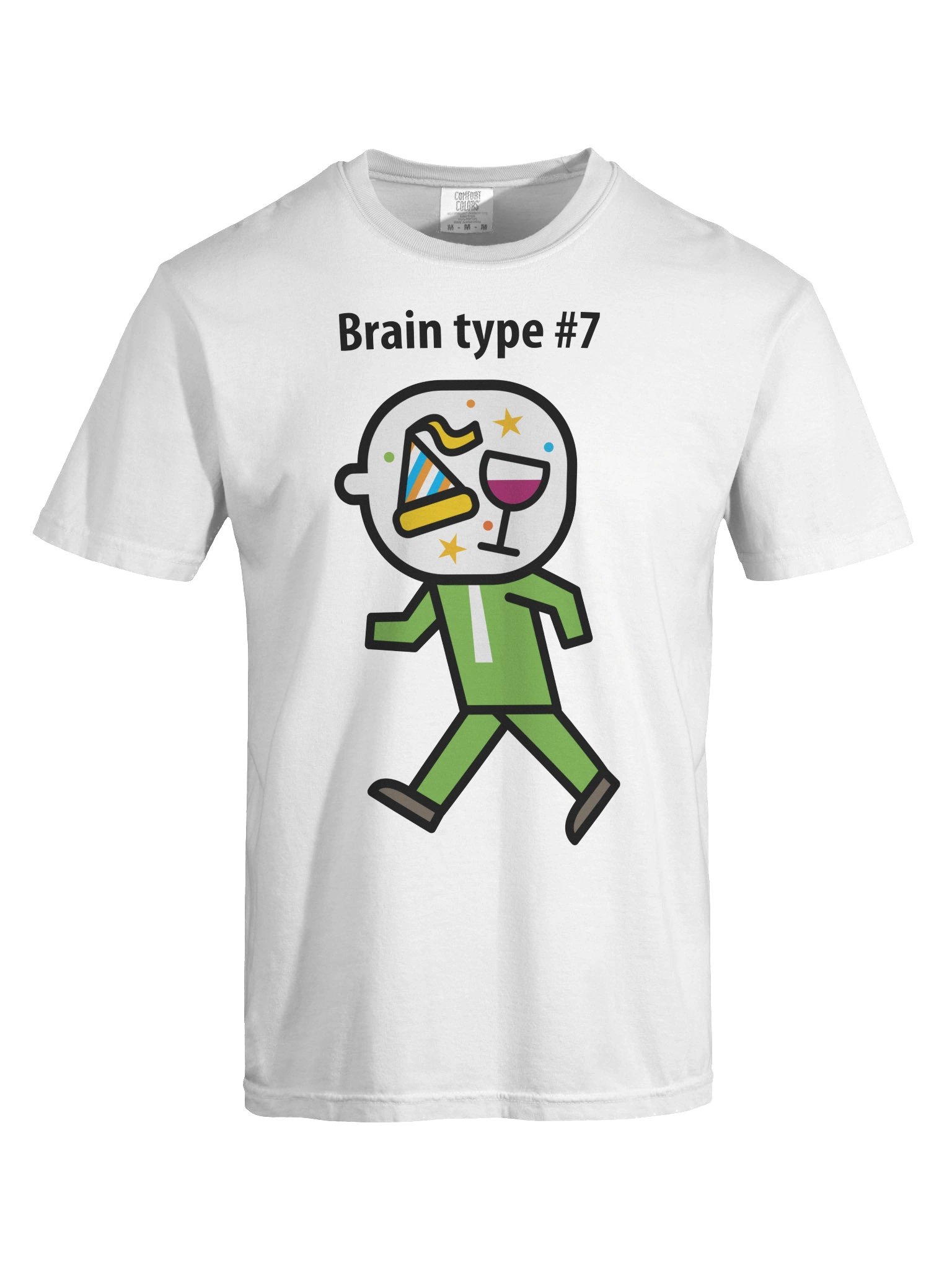 Brain type #7 t-shirt product image (5)