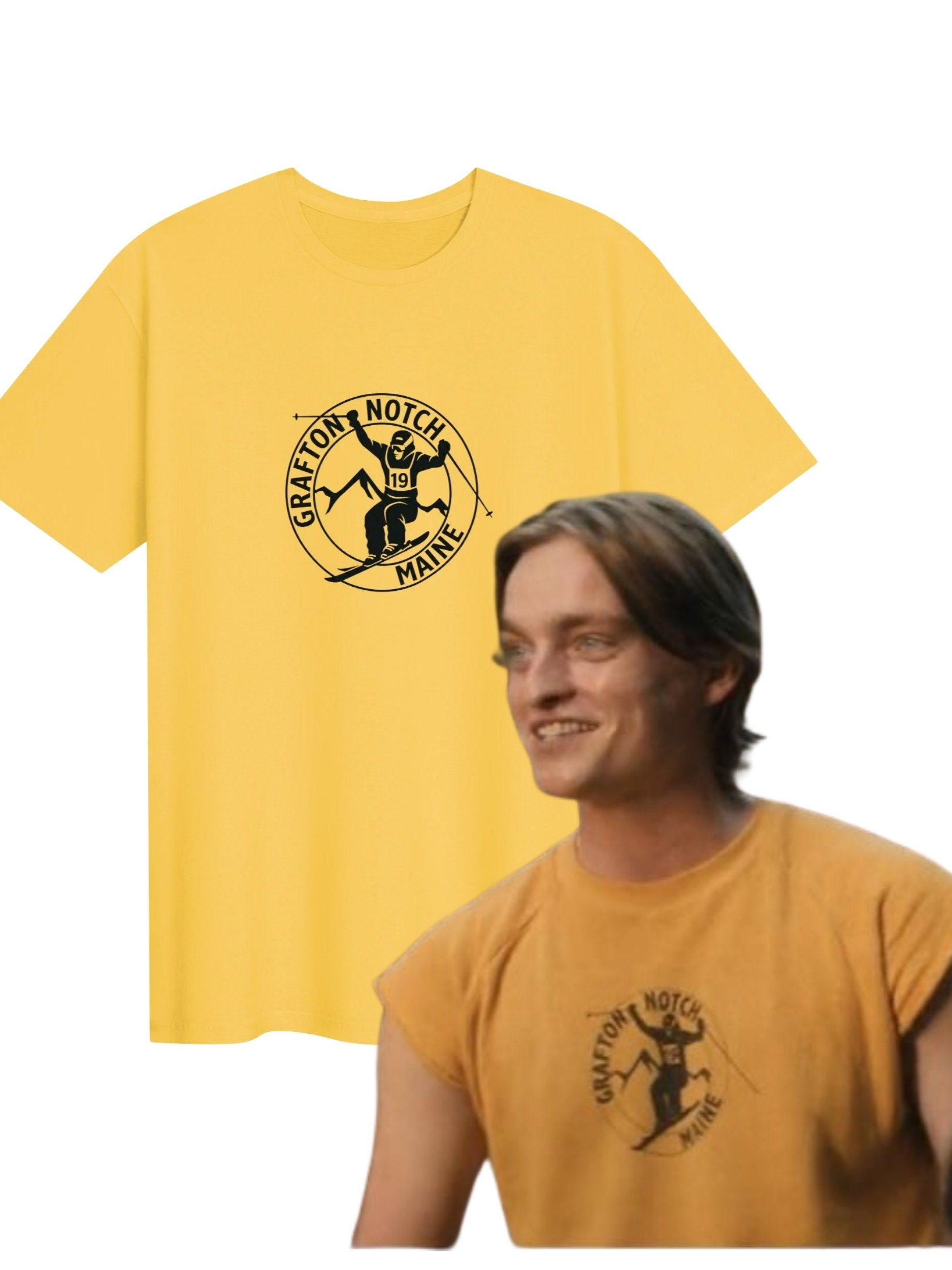 Grafton Notch Downhill 1978 Unisex T-Shirt product image (1)