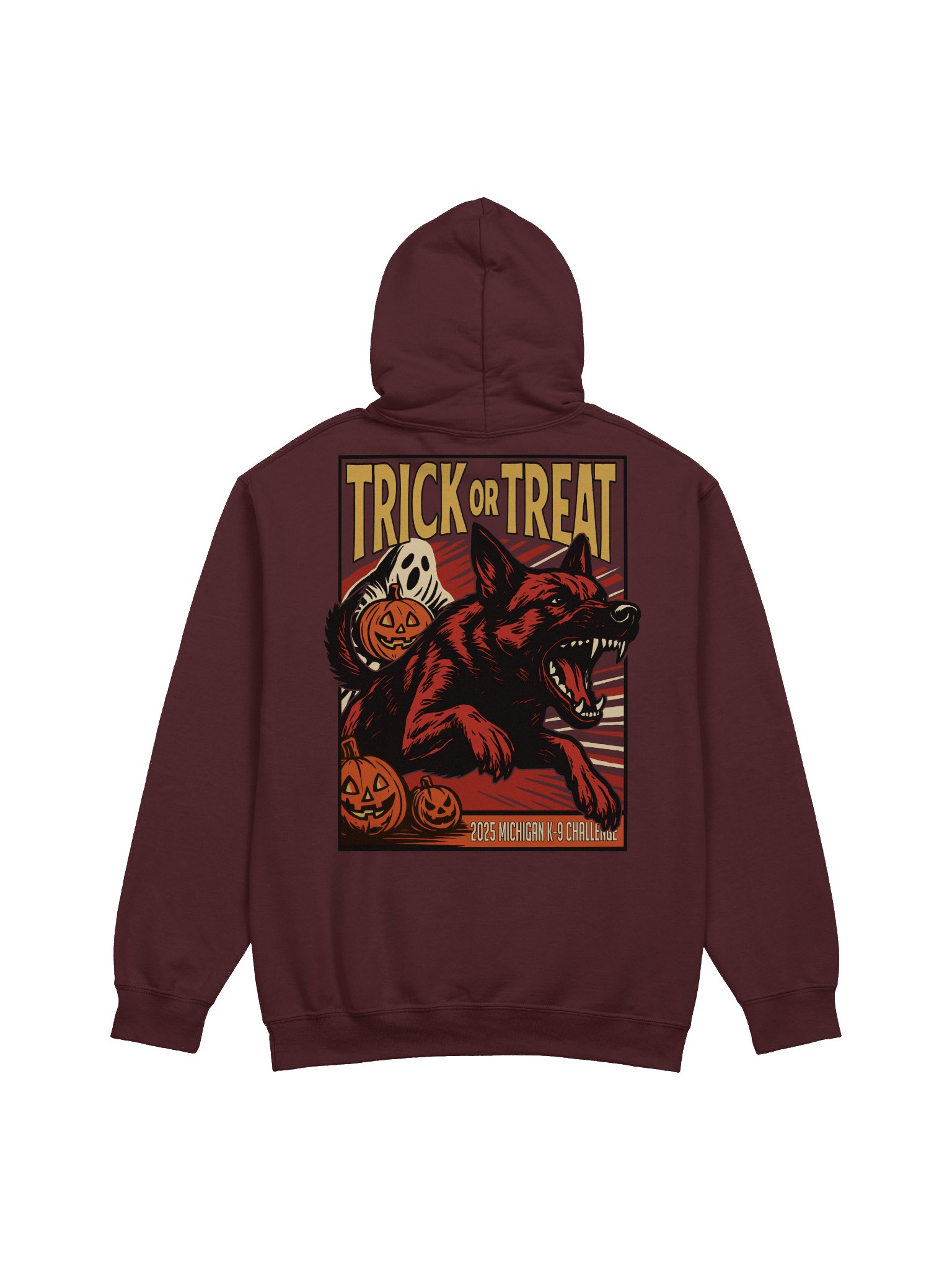 2025 Michigan K-9 Challenge Trick or Treat - Gildan Classic Hoodie product image (8)