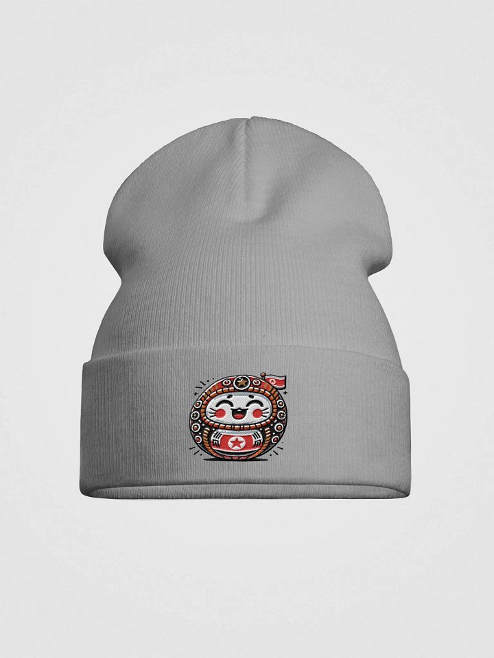 North Korean Daruma Knit Beanie product image (1)