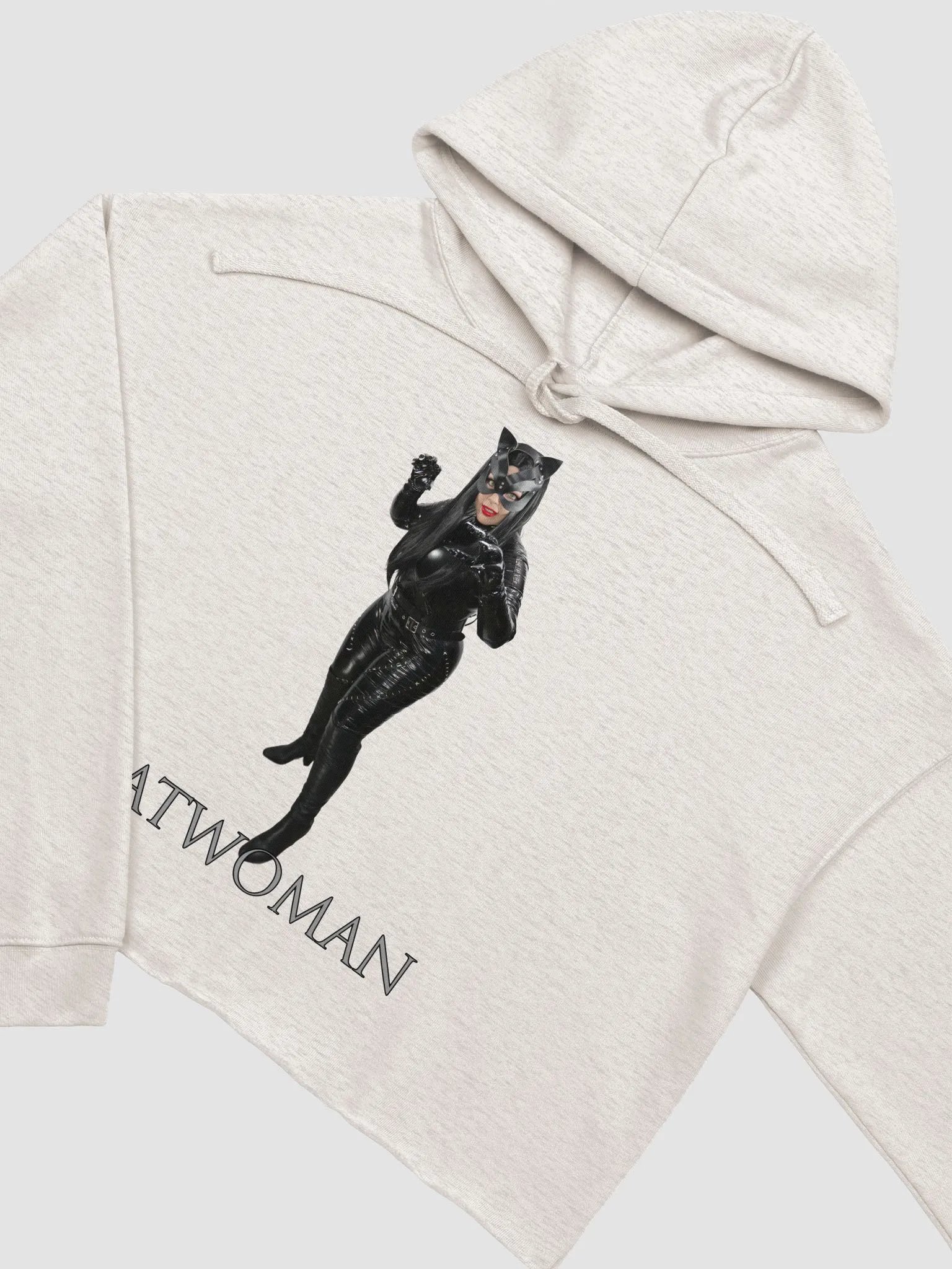 Catwoman Crop Hoodie product image (15)