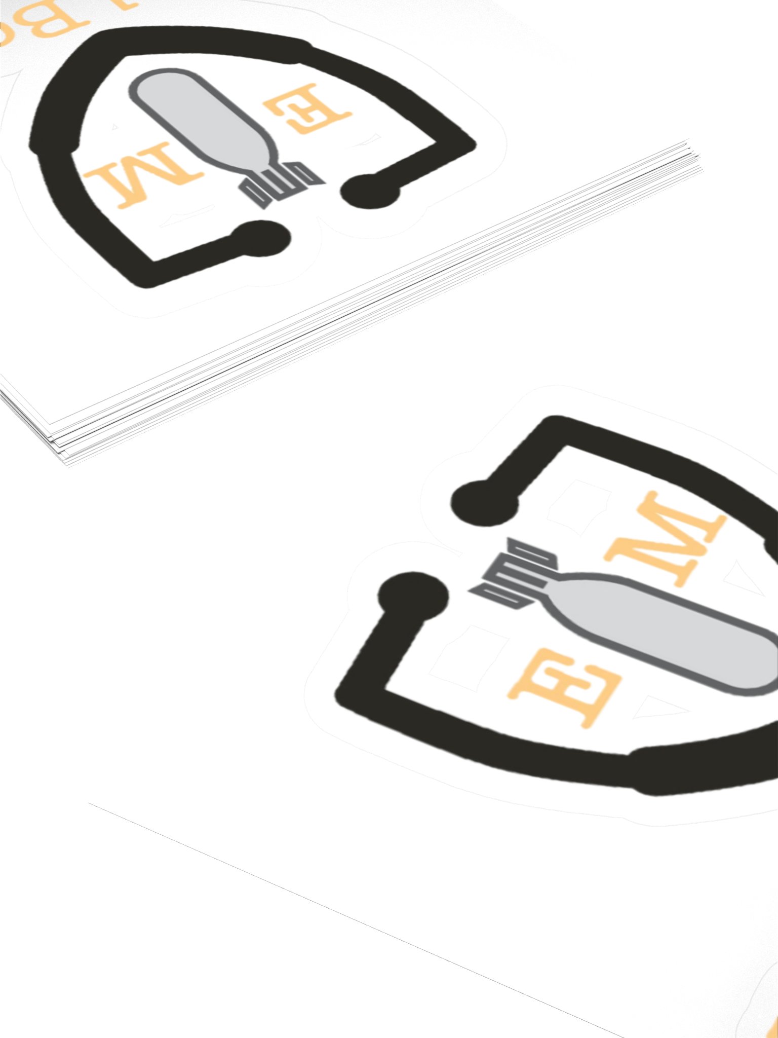 EM Board Bombs Official Logo Sticker product image (4)