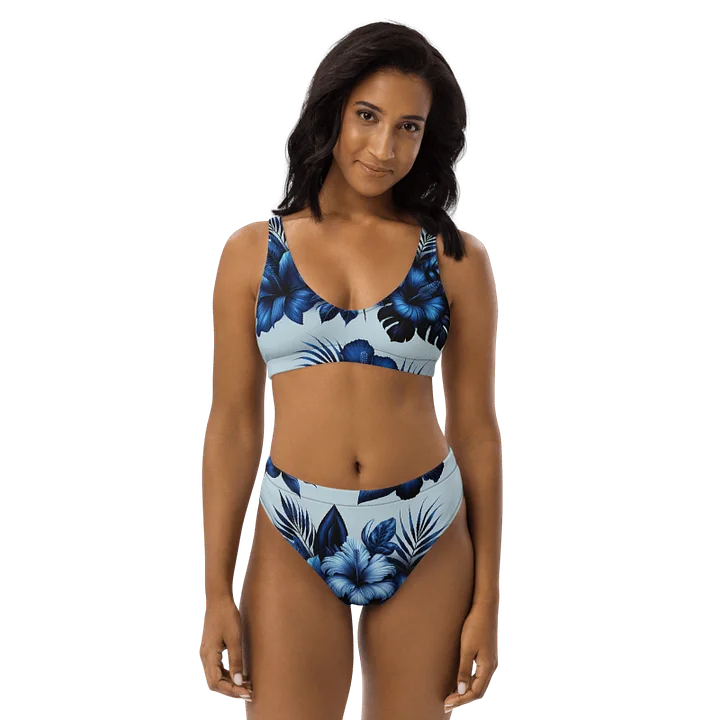 Blue Hibiscus Elegance Bikini product image (1)