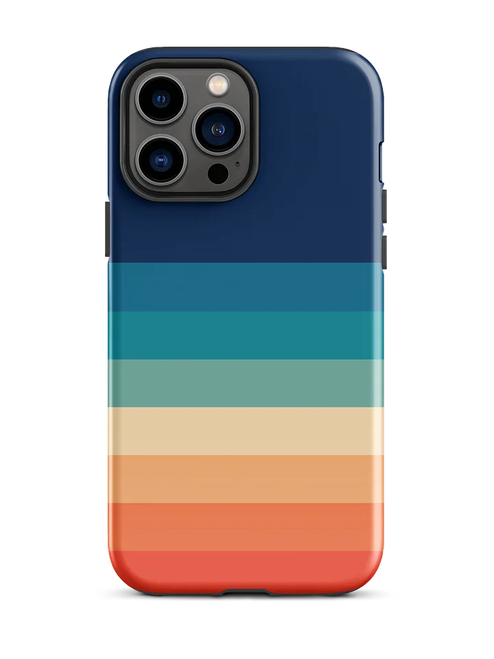 Retro Gradient iPhone Tough Case product image (1)