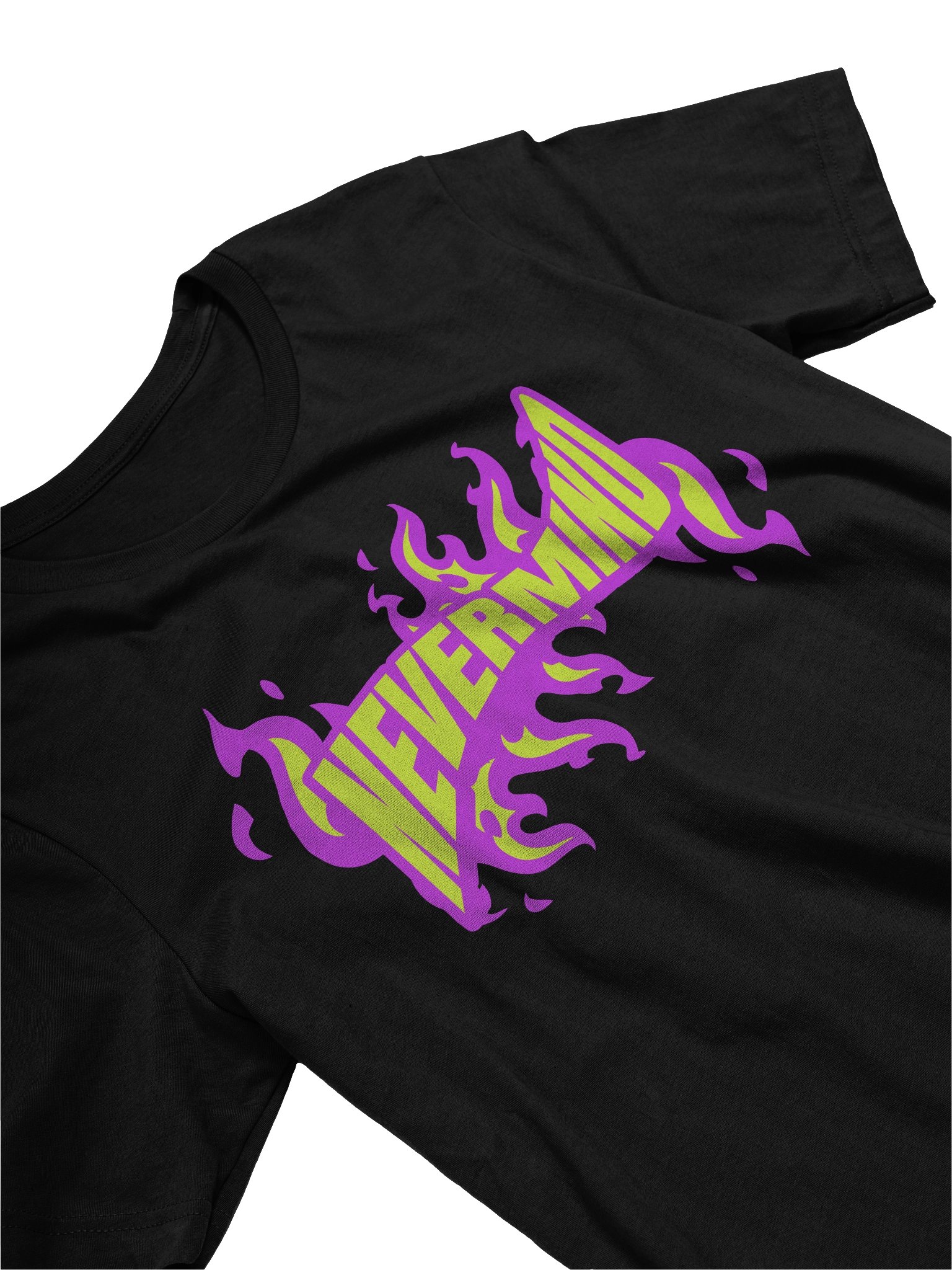 Nevermind Flame T-Shirt Urban Fashion Aesthetic Streetwear product image (3)