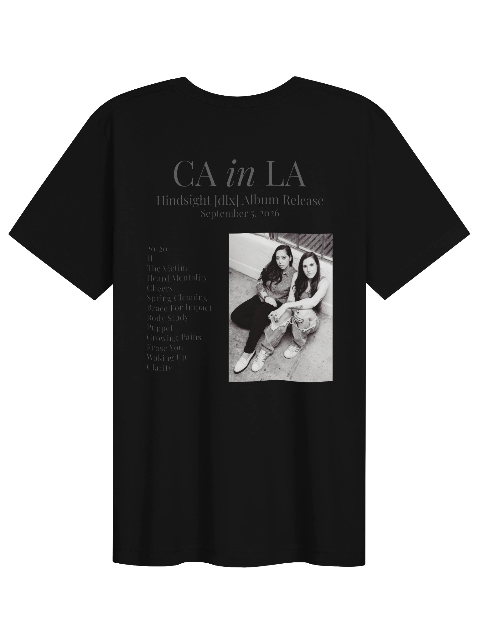 Hindsight [dlx] Show t-shirt product image (1)