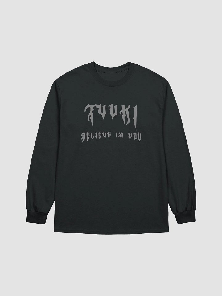 TVUKI BELIEVE IN YOURSELF long sleeve tee product image (1)