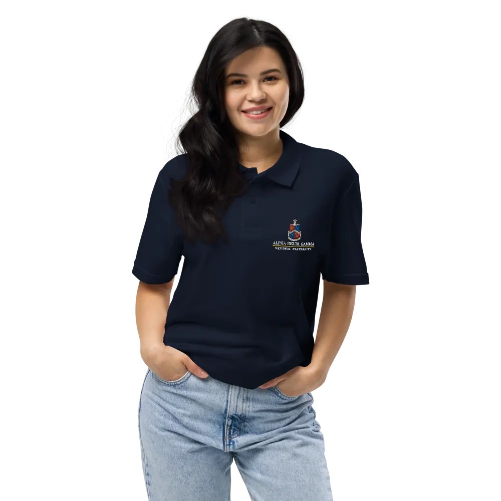 ADG Crest Polo - Navy product image (11)