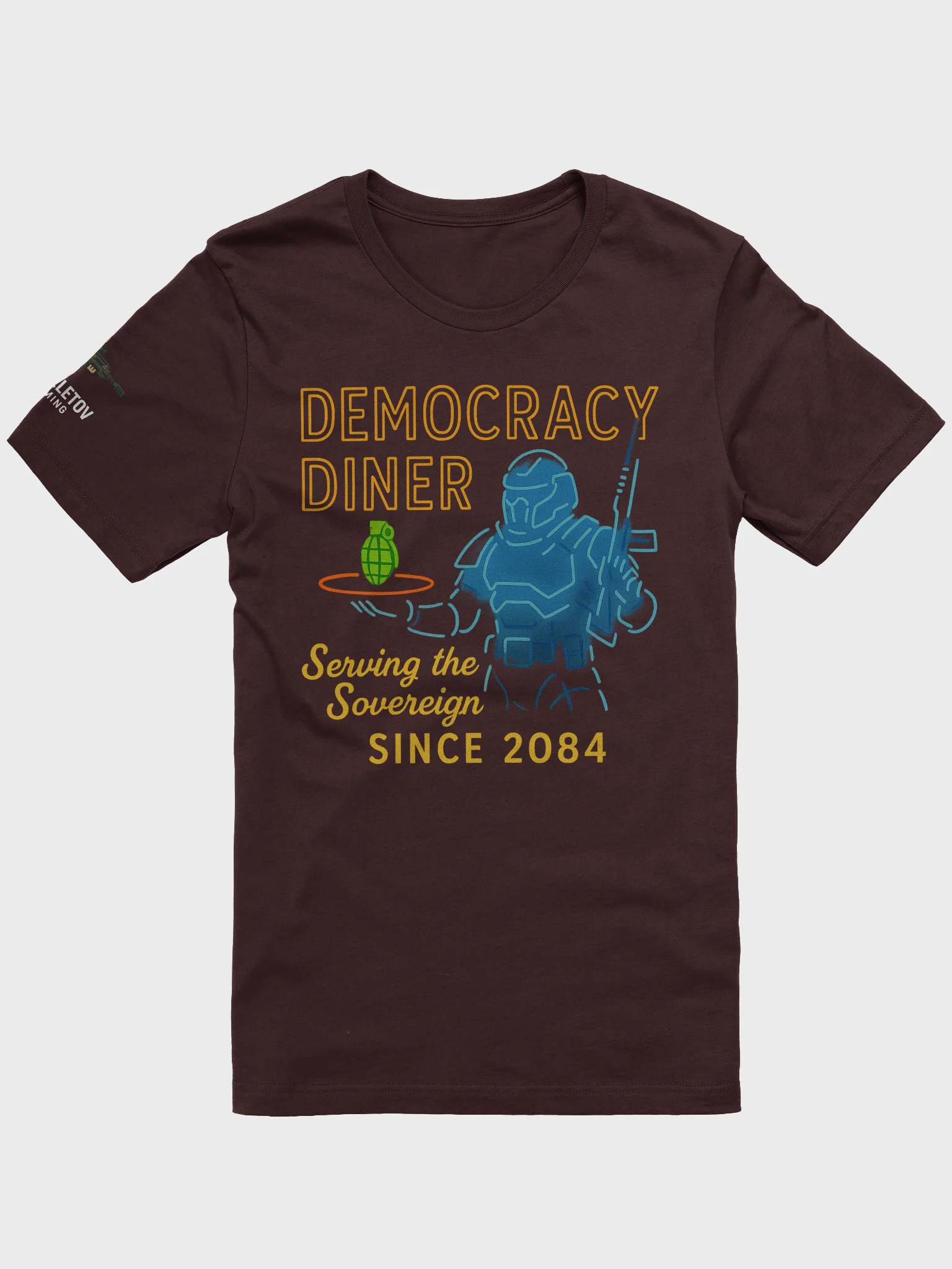 DEMOCRACY DINER NEON TEE product image (49)