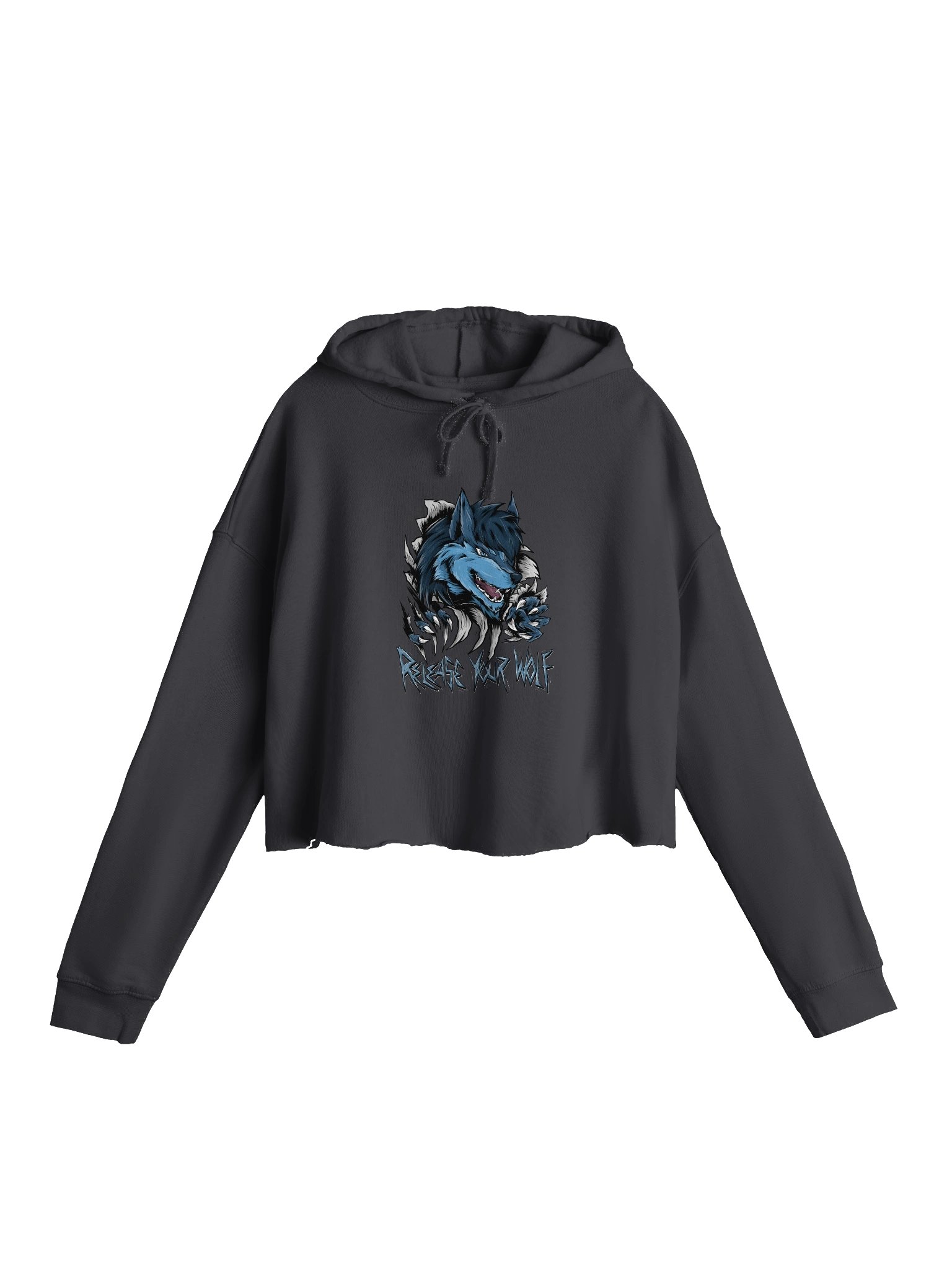 Release Your Wolf Cropped Hoodie product image (2)