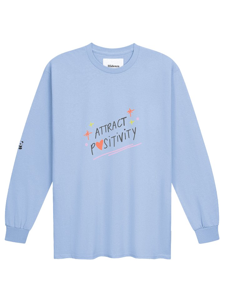 Attract Positivity Long Sleeve Tee product image (1)