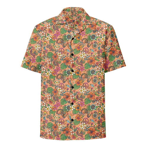 Groovy Aloha Button-Up
