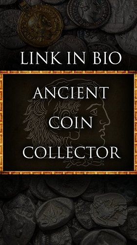 My new course: The Ancient Coin Collector is available RIGHT NOW.

LINK TO IT IN MY BIO
learn Ancient Numismatics the right w...