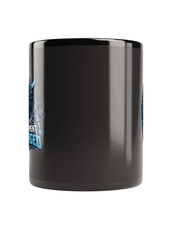 Filament Forged × Maker Mode Black Glossy Mug — Captain Kearn product image (4)