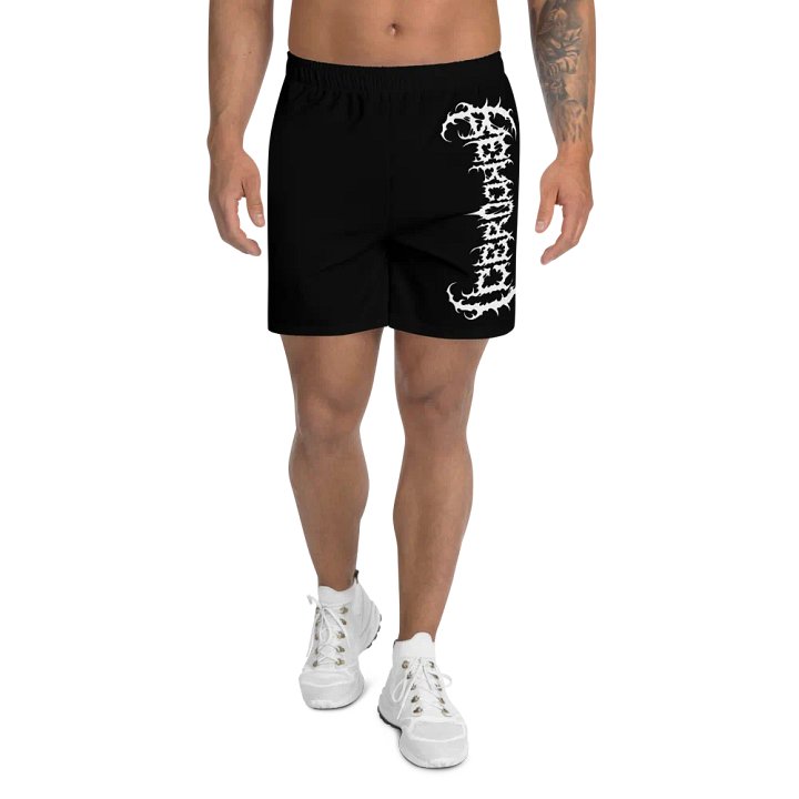 Metal logo shorts product image (1)