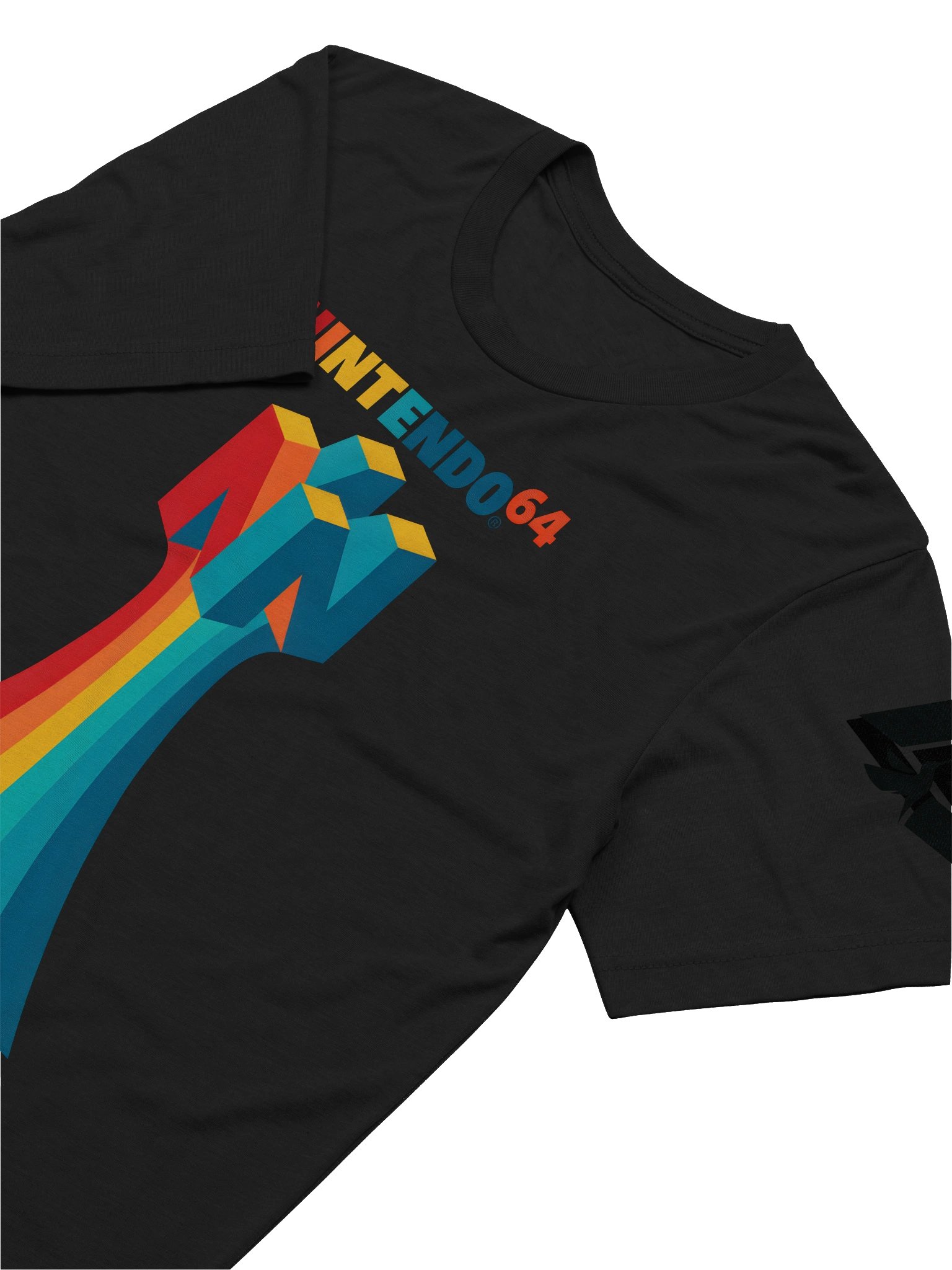 N64 Color Lines Triblend Tee product image (2)