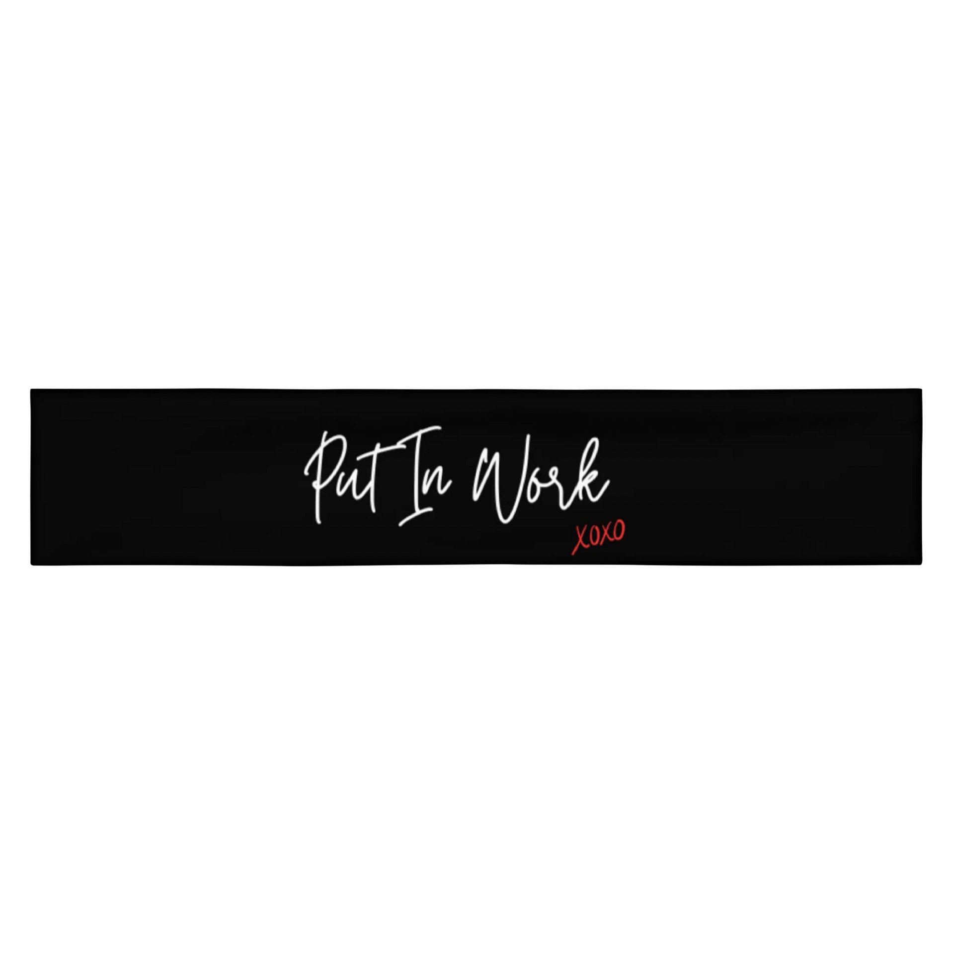 SoloRiotz "Put In Work XOXO" Head Band product image (1)