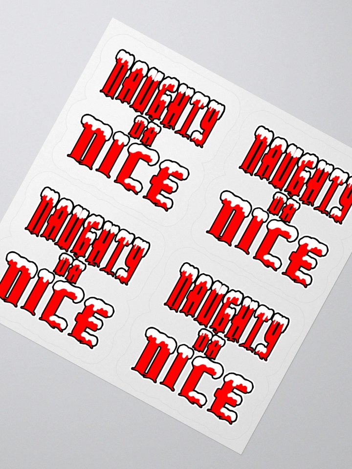 Naughty or Nice - Stickers product image (2)