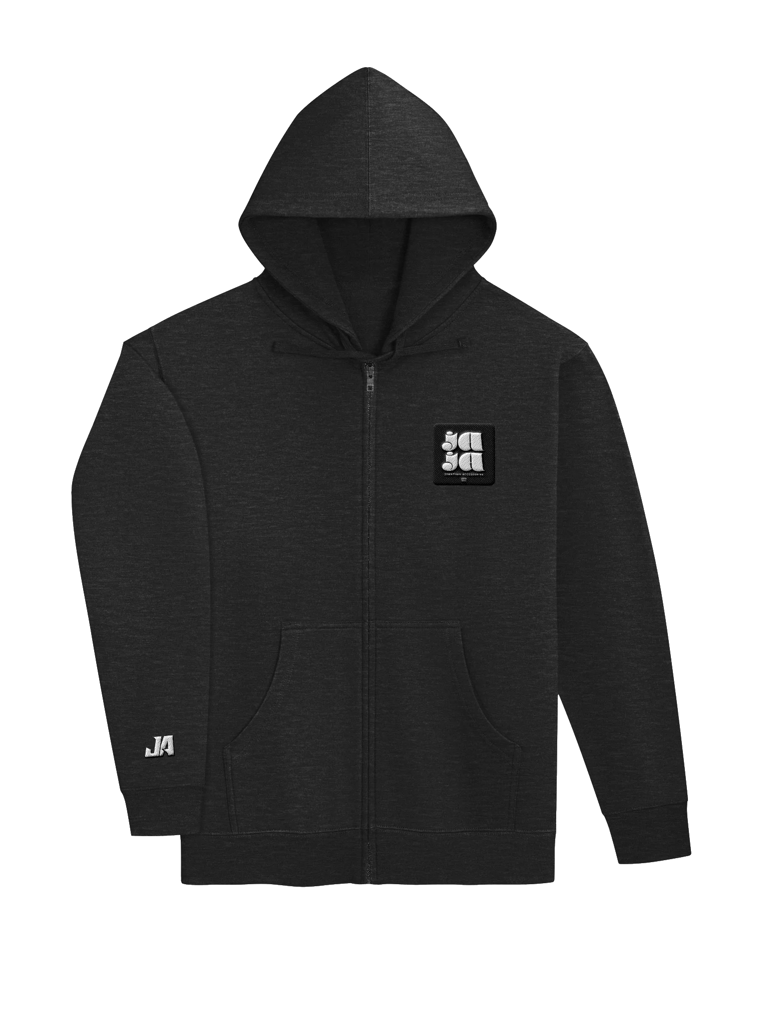 JA JA Logo Fleece Zip-Up Hoodie product image (3)