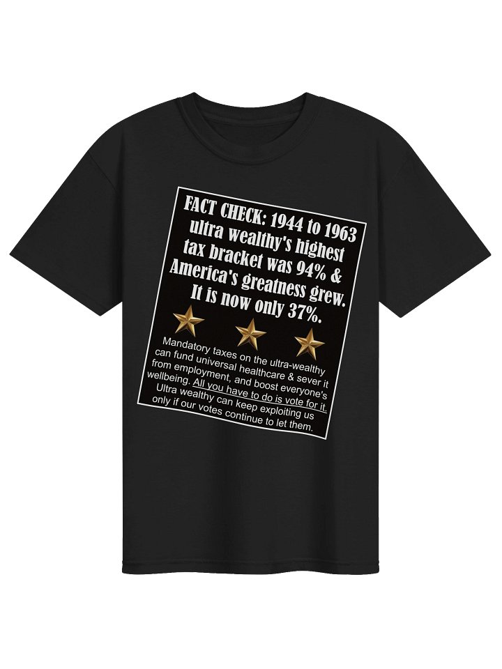 Quality Tee says: "Fact Check: 1944 to 1963..." product image (5)