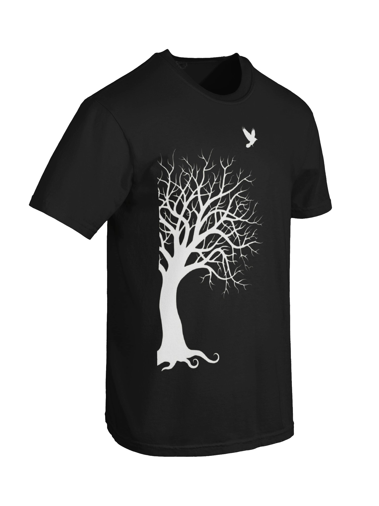 White Bird Tree Silhouette Tee product image (35)