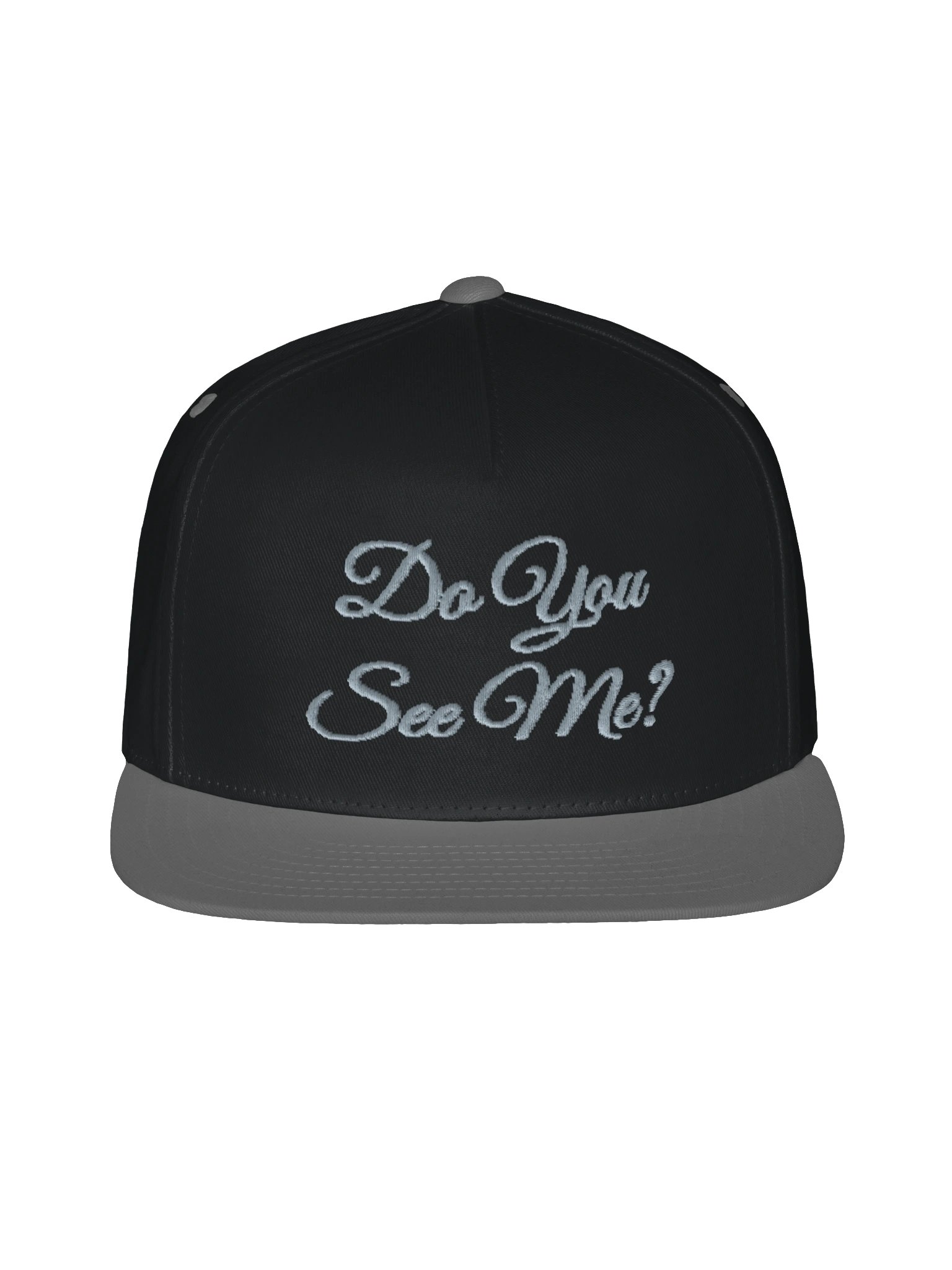 Lavliving — Do You See Me? Platinum Embroidered Cap — actual product view