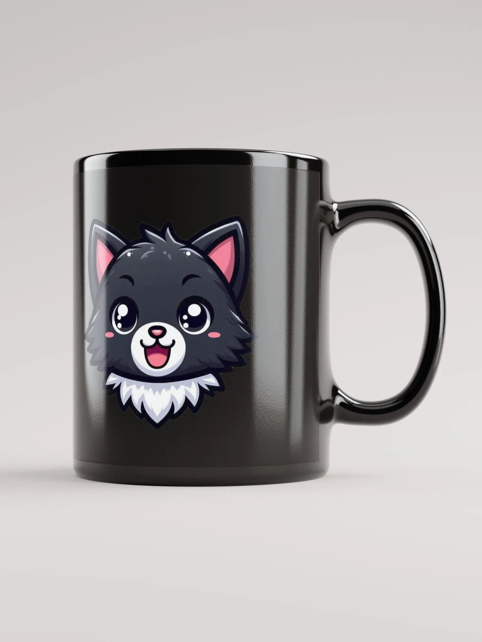 Kat and boots mug product image (1)