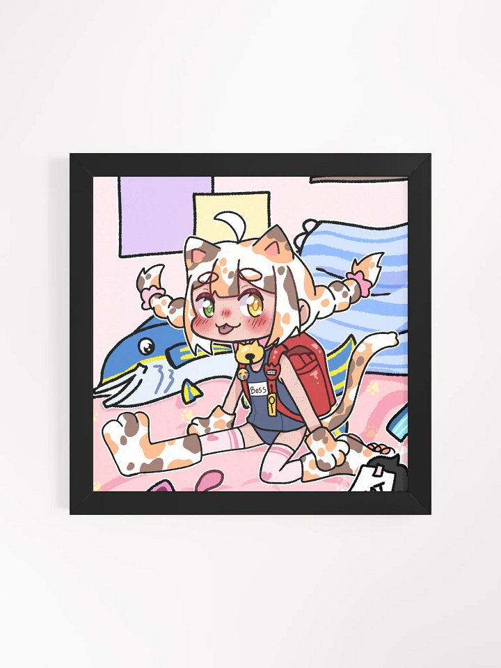 The Catto in her room Small Poster product image (1)