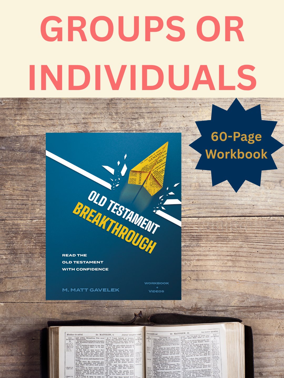 Old Testament Breakthrough Workbook & Video Access product image (3)