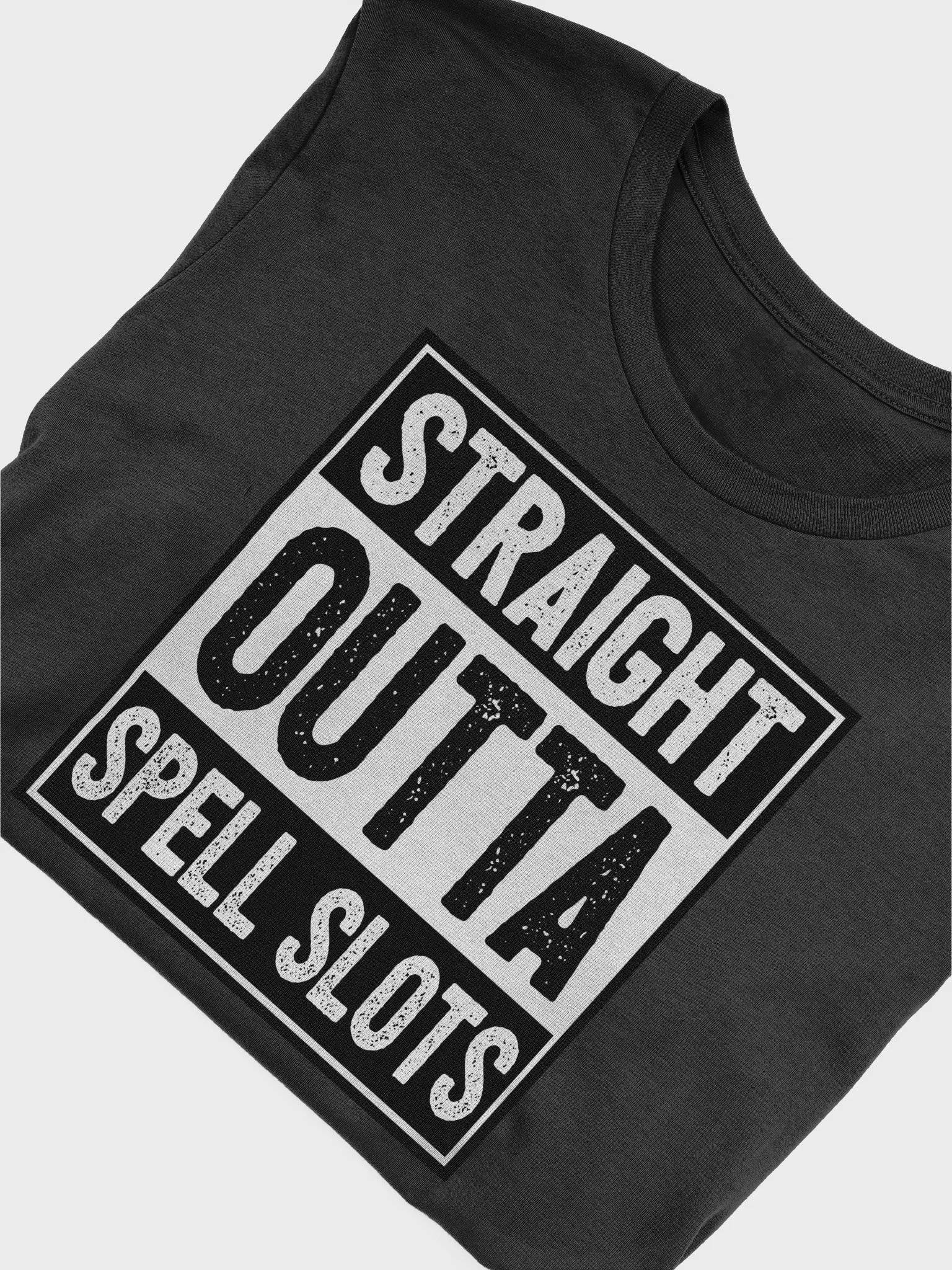 Straight Outta Spell Slots Soft Tee product image (5)