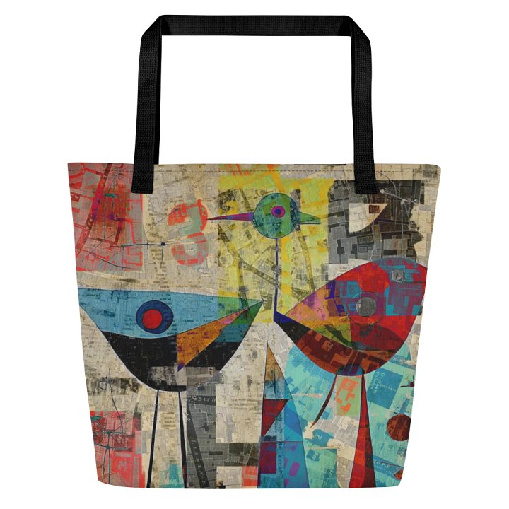 Fragments and Feathers Tote Bag product image (1)