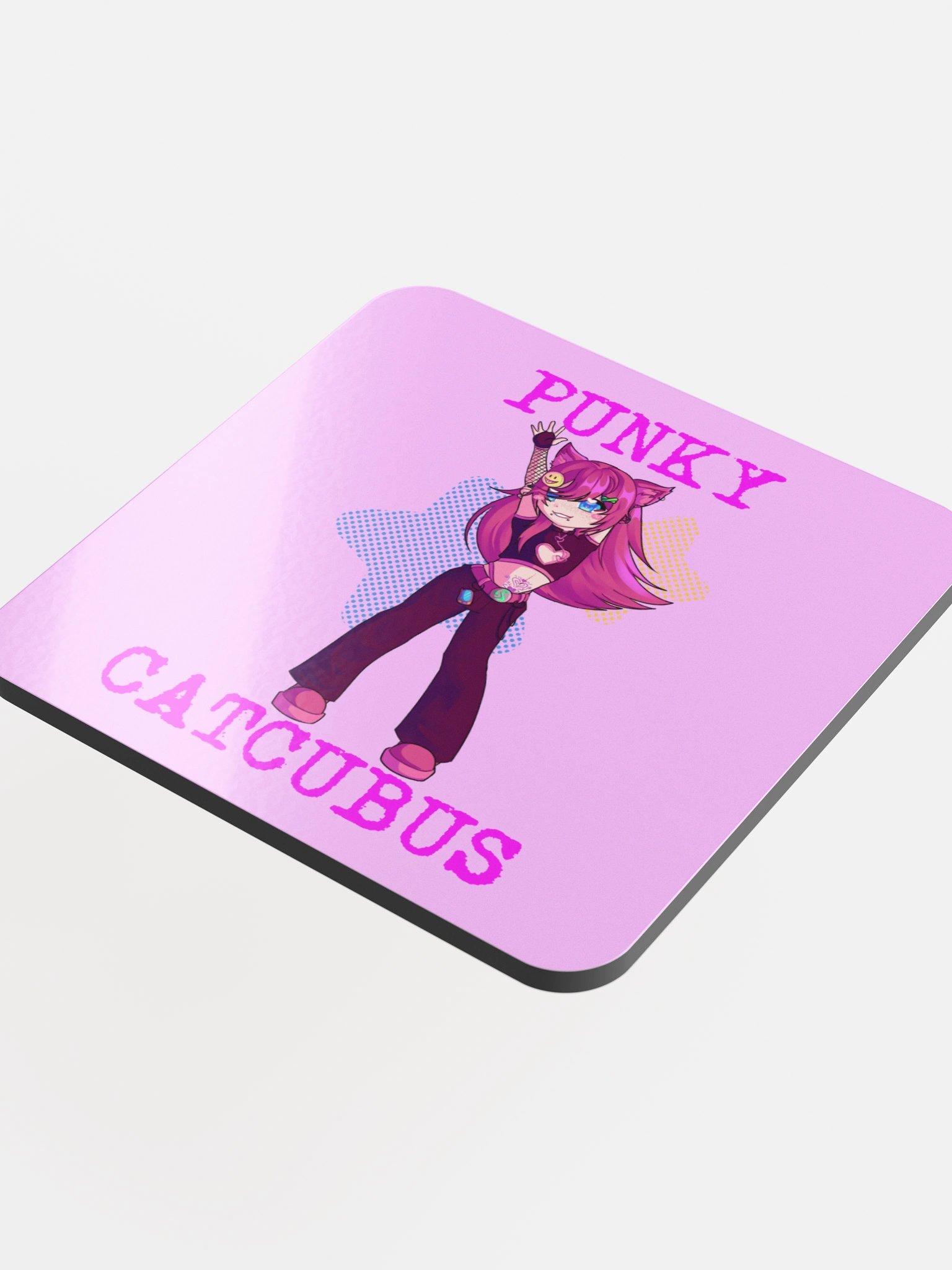 Punky Catcubus Coaster product image (4)