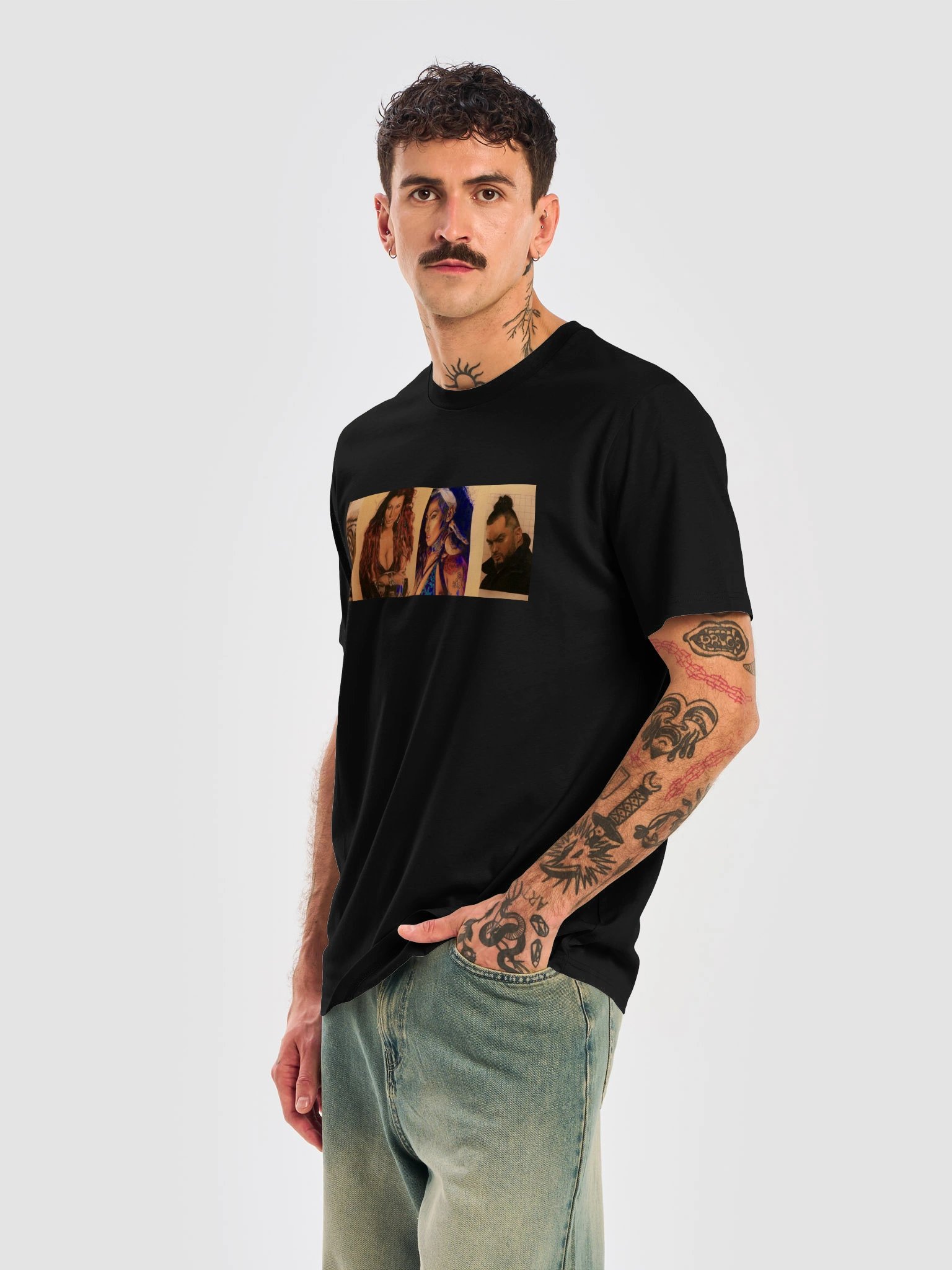 ArtByIHG.Com 4 Drawings Shirt product image (1)