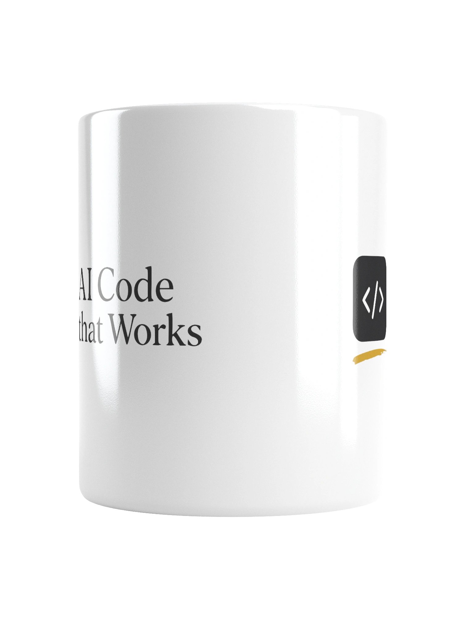 AI Code That Works Glossy Mug product image (2)