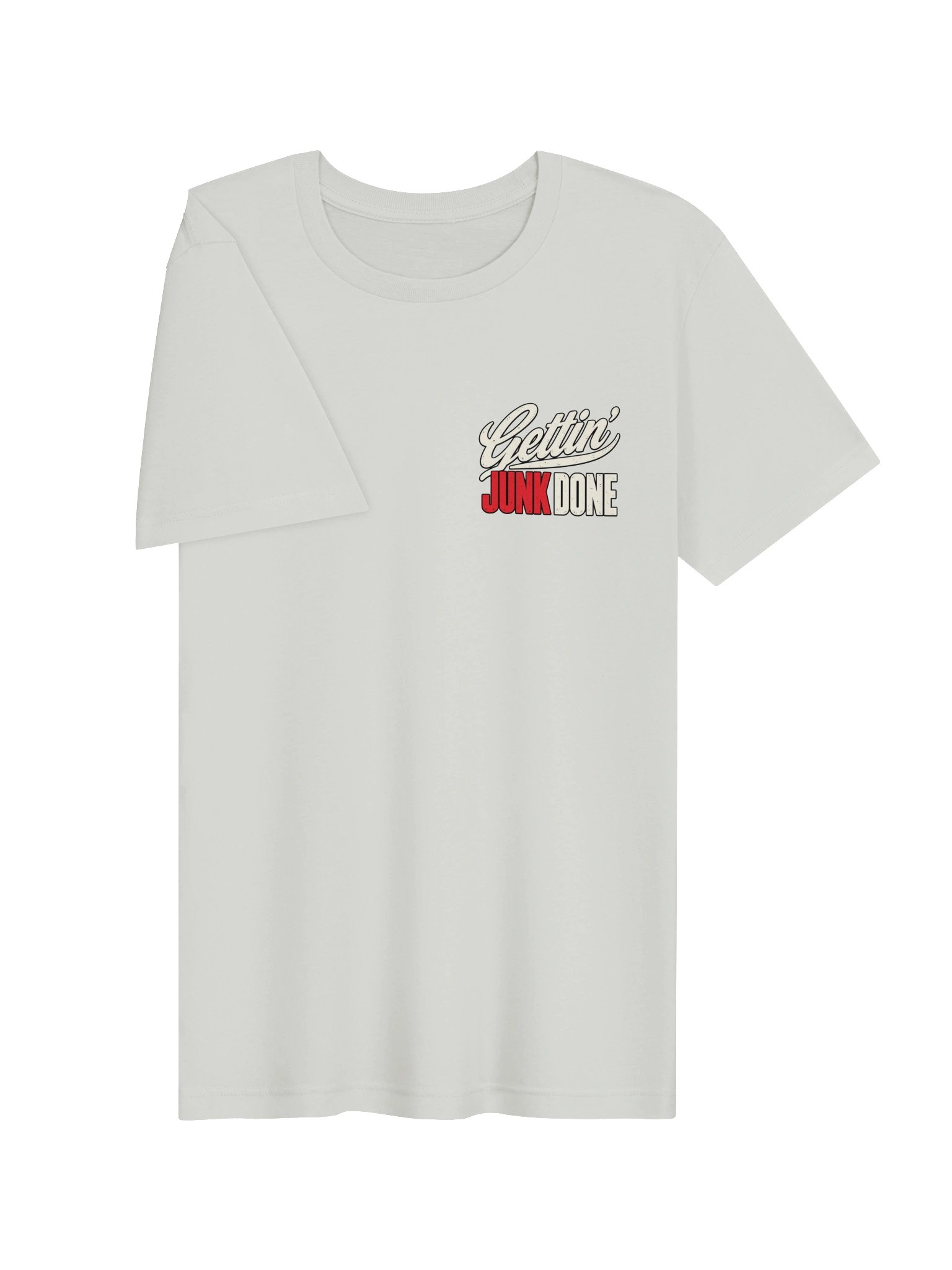 Gettin’ Junk Done — Live Quietly Tee | 1 Thessalonians 4:11 — Dark Edition product image (3)