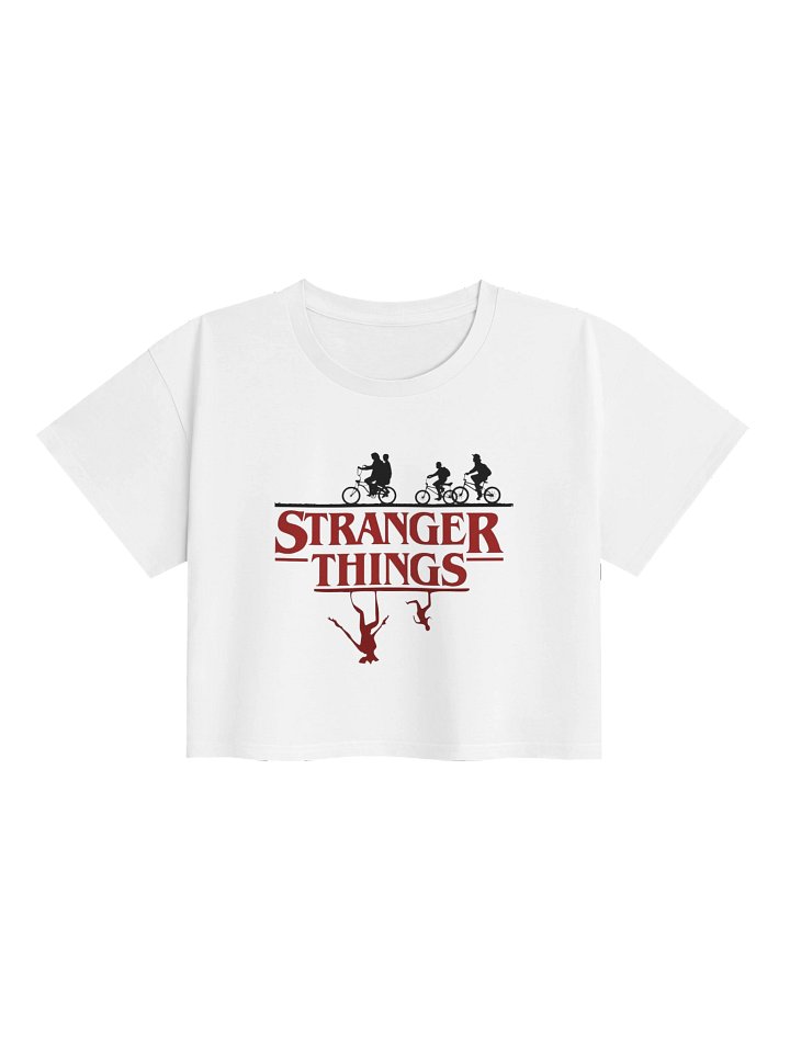 UPSIDE-DOWN WOMEN'S CROP TOP product image (1)