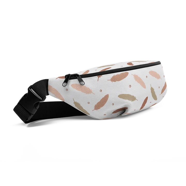 Mocha Mousse Feathers Fanny Pack product image (2)