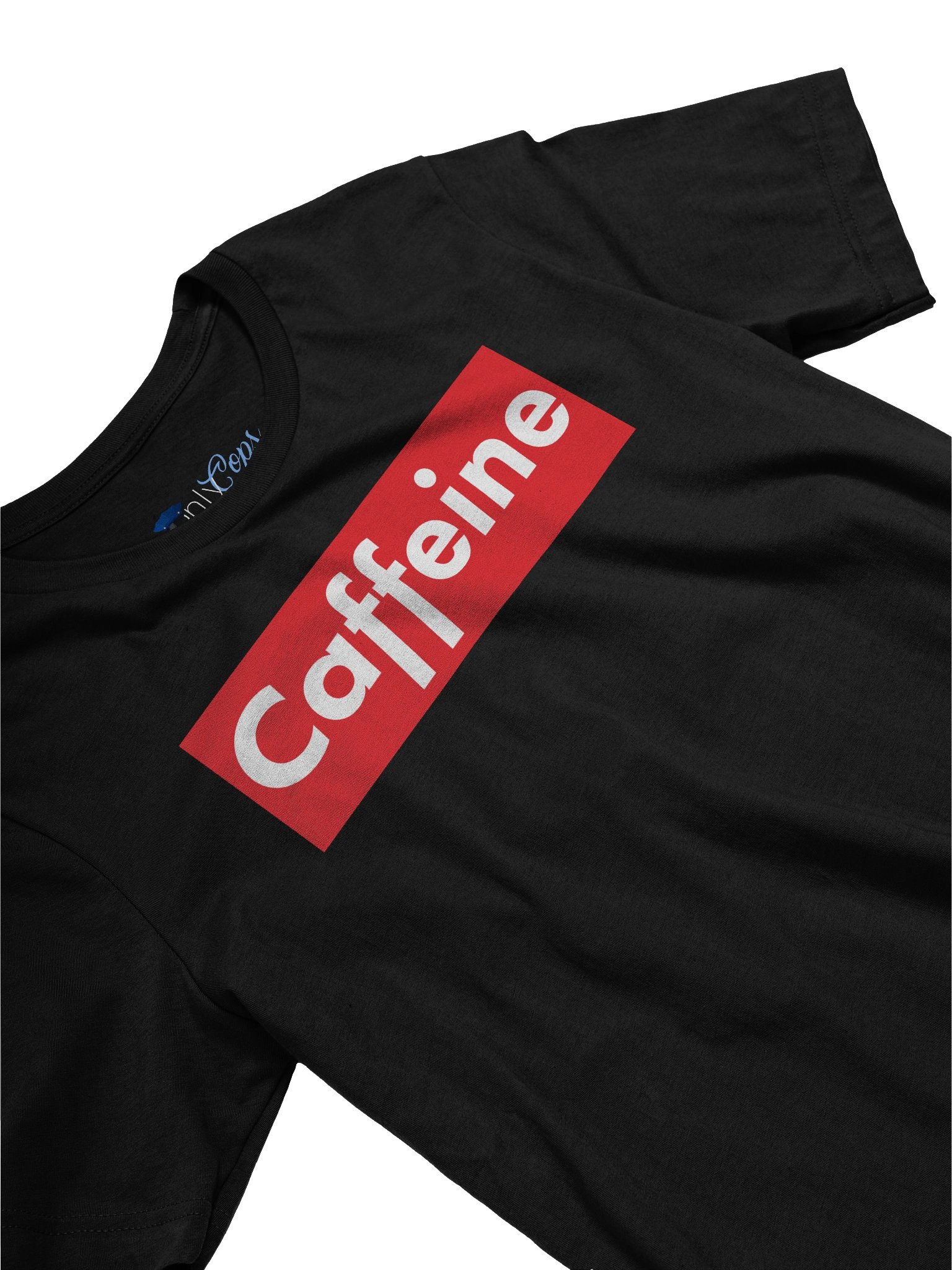 Caffeine Logo Red T-Shirt product image (5)